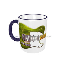 Last inn bildet i Galleri-visningsprogrammet, Francis Guitar Ceramic Mugs Coffee Cups Milk Tea Mug Status Quo Francis Creative Trending Vintage Gift Bottle Cup