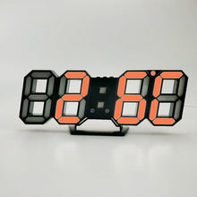 Last inn bildet i Galleri-visningsprogrammet, Digital Wall Clock 3D LED Alarm Clock Electronic Desk Clocks with Large Temperature 12/24 Hour Display
