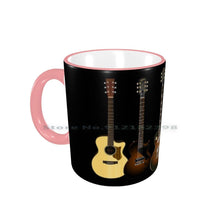 Last inn bildet i Galleri-visningsprogrammet, Guitars Ceramic Mugs Coffee Cups Milk Tea Mug Guitar Music Telecaster G Amd L Rampage Jerry Cantrell Alice In Chains C F