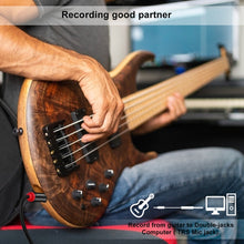 Last inn bildet i Galleri-visningsprogrammet, Lungfish3.5 mm to 6.35 mm stereo audio cable,6.35 mm 1/4 inch male to 3.5 mm 1/8 inch male, suitable for guitars, iPods, laptops