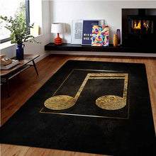 Last inn bildet i Galleri-visningsprogrammet, Music Carpet Practicing Room Rug Soft Area Rug large Musical instrument Carpet For Living Room Panio Carpet Home Decoration