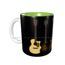 Last inn bildet i Galleri-visningsprogrammet, Guitars Ceramic Mugs Coffee Cups Milk Tea Mug Guitar Music Telecaster G Amd L Rampage Jerry Cantrell Alice In Chains C F