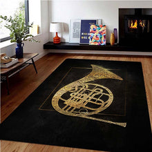 Last inn bildet i Galleri-visningsprogrammet, Music Carpet Practicing Room Rug Soft Area Rug large Musical instrument Carpet For Living Room Panio Carpet Home Decoration