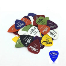 Last inn bildet i Galleri-visningsprogrammet, Electric Guitar Picks 50 Pcs Acoustic Music Picks Plectrum 0.58/0.71/0.81/0.96/1.20/1.50mm Thickness Guitar Accessories