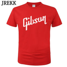 Last inn bildet i Galleri-visningsprogrammet, 2018 Summer New Gibson T Shirt Men Cotton O-Neck T-Shirt Male Short Sleeve Tshirt Hip Hop Homme Tee Tops Camisetas Hombre C36