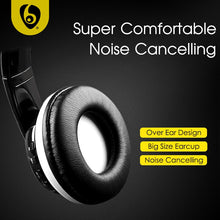 Last inn bildet i Galleri-visningsprogrammet, Over Ear Bluetooth Headphone Wireless Headset HiFi Bass Support Radio Micro SD Card AUX Play Handsfree Microphone