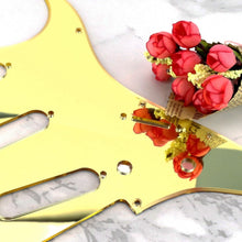 Last inn bildet i Galleri-visningsprogrammet, FLEOR 1PC Mirror Guitar Pickguard 11 Holes ST SSS Guitar Scratch Plate & Pickguard Screws for FD ST