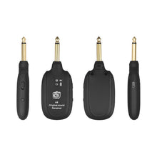 Last inn bildet i Galleri-visningsprogrammet, Guitar Wireless System Transmitter Receiver Built-In Rechargeable Wireless Guitar Transmitter Guitar Transmitter Accessory