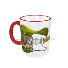 Last inn bildet i Galleri-visningsprogrammet, Francis Guitar Ceramic Mugs Coffee Cups Milk Tea Mug Status Quo Francis Creative Trending Vintage Gift Bottle Cup