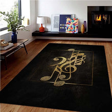 Last inn bildet i Galleri-visningsprogrammet, Music Carpet Practicing Room Rug Soft Area Rug large Musical instrument Carpet For Living Room Panio Carpet Home Decoration
