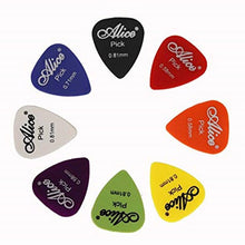 Last inn bildet i Galleri-visningsprogrammet, Electric Guitar Picks 50 Pcs Acoustic Music Picks Plectrum 0.58/0.71/0.81/0.96/1.20/1.50mm Thickness Guitar Accessories