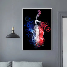 Last inn bildet i Galleri-visningsprogrammet, Water and Fire Music Note Canvas Painting Abstract Wall Art Posters and Prints Creativity Canvas Pictures for Living Room Decor