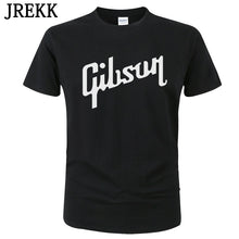 Last inn bildet i Galleri-visningsprogrammet, 2018 Summer New Gibson T Shirt Men Cotton O-Neck T-Shirt Male Short Sleeve Tshirt Hip Hop Homme Tee Tops Camisetas Hombre C36
