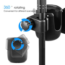 Last inn bildet i Galleri-visningsprogrammet, Durable Music Mic Stand Cup Water Bottle Drink Holder Phone Holder Clamp Mount For Microphone Stand Music Stand