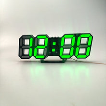 Last inn bildet i Galleri-visningsprogrammet, Digital Wall Clock 3D LED Alarm Clock Electronic Desk Clocks with Large Temperature 12/24 Hour Display