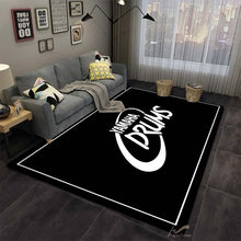 Last inn bildet i Galleri-visningsprogrammet, Drum Carpet For Living Room Drum kit Music instrument Large Area Rug Black Soft Carpet Home Decoration Bathmat Dropshipping