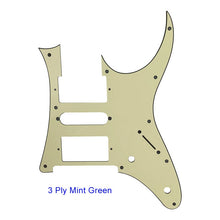 Last inn bildet i Galleri-visningsprogrammet, Pleroo Custom Electric Guitar Parts - For MIJ 2016 Year Ibanez RG 2550Z HSH Guitar Pickguard Pickup Scratch Plate