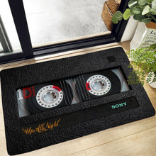 Last inn bildet i Galleri-visningsprogrammet, Retro Cassette Music Tape Floor Mat Multiple Choice Funny Entrance Door Mat Living Room Kitchen Non-Slip Carpet Bathroom Doormat
