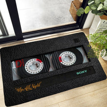 Last inn bildet i Galleri-visningsprogrammet, Retro Cassette Music Tape Floor Mat Multiple Choice Funny Entrance Door Mat Living Room Kitchen Non-Slip Carpet Bathroom Doormat