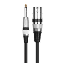 Last inn bildet i Galleri-visningsprogrammet, DREMAKE Mic Cord Jack 6.35mm 6.5mm Male to XLR Male 6.3mm 1/4'' to XLR Microphone Audio Cable for Speaker Guitar Amplifier AMP