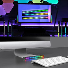 Last inn bildet i Galleri-visningsprogrammet, LED Light Bar Ambient RGB Sound Control App Control Pickup Voiceactivated Rhythm Lights Color Ambient Car Party Lamps of Music