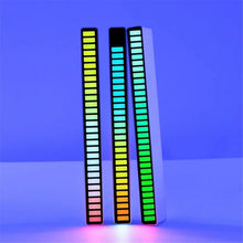 Last inn bildet i Galleri-visningsprogrammet, LED Light Bar Ambient RGB Sound Control App Control Pickup Voiceactivated Rhythm Lights Color Ambient Car Party Lamps of Music
