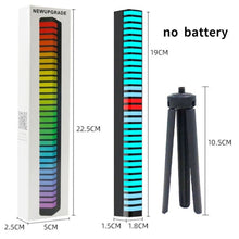 Last inn bildet i Galleri-visningsprogrammet, LED Light Bar Ambient RGB Sound Control App Control Pickup Voiceactivated Rhythm Lights Color Ambient Car Party Lamps of Music