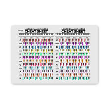Last inn bildet i Galleri-visningsprogrammet, Modern Piano Guitar Chord Table The Basics of Music Canvas Painting Wall Print Home Art Posters for School Music Classroom Decor