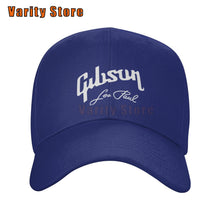 Last inn bildet i Galleri-visningsprogrammet, OOworld Gibson Since 1894 McCarty Les Paul Guitar Denim Cap for Women Baseball Cap for Men Unisex Cowboy Cap Hiphop Cap Sun Hat