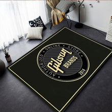 Last inn bildet i Galleri-visningsprogrammet, Fender Gibson Music Rug for living Room Drum kit Guitar Carpet Large Area Rug Decorative Floor Rug Tama Carpet Gift Bathmat