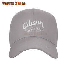Last inn bildet i Galleri-visningsprogrammet, OOworld Gibson Since 1894 McCarty Les Paul Guitar Denim Cap for Women Baseball Cap for Men Unisex Cowboy Cap Hiphop Cap Sun Hat