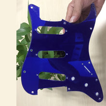 Last inn bildet i Galleri-visningsprogrammet, FLEOR 1PC Mirror Guitar Pickguard 11 Holes ST SSS Guitar Scratch Plate & Pickguard Screws for FD ST