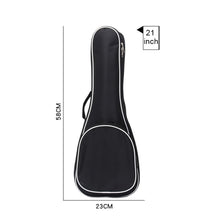 Last inn bildet i Galleri-visningsprogrammet, 21 Inch Wood Soprano Ukulele Guitar Multi Color 4 Strings Ukulele Bass Guitar With Bag For Beginner Kids Gift Musical Instrument