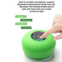Last inn bildet i Galleri-visningsprogrammet, Mini Bluetooth Speaker Waterproof Bathroom Audio Wireless Shower Speakers RGB Light for Phone Soundbar Hand Free Car Loudspeaker