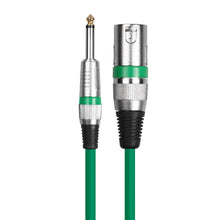 Last inn bildet i Galleri-visningsprogrammet, DREMAKE Mic Cord Jack 6.35mm 6.5mm Male to XLR Male 6.3mm 1/4'' to XLR Microphone Audio Cable for Speaker Guitar Amplifier AMP