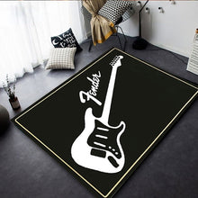 Last inn bildet i Galleri-visningsprogrammet, Fender Gibson Music Rug for living Room Drum kit Guitar Carpet Large Area Rug Decorative Floor Rug Tama Carpet Gift Bathmat
