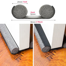 Last inn bildet i Galleri-visningsprogrammet, Door Bottoom Seal Strip Flexible Wind Reduction Stopper Under Door Sealing Blocker Door Weatherstrip sound proof wall panels