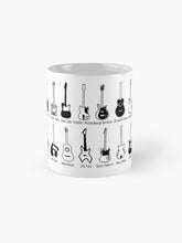 Last inn bildet i Galleri-visningsprogrammet, Guitar mug Coffee Mug Funny Home Coffee Mug Music Lover Friends birthday Gift Mug