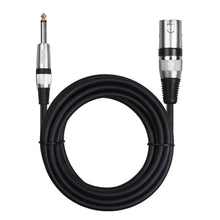 Last inn bildet i Galleri-visningsprogrammet, DREMAKE Mic Cord Jack 6.35mm 6.5mm Male to XLR Male 6.3mm 1/4'' to XLR Microphone Audio Cable for Speaker Guitar Amplifier AMP