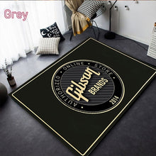 Last inn bildet i Galleri-visningsprogrammet, Fender Gibson Music Rug for living Room Drum kit Guitar Carpet Large Area Rug Decorative Floor Rug Tama Carpet Gift Bathmat