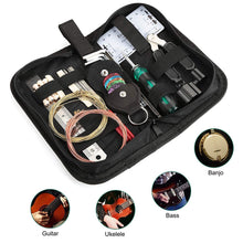 Last inn bildet i Galleri-visningsprogrammet, Guitar Repairing Tool Kit Electric Acoustic Guitar Ukulele Repairing Maintenance Cleaning Tool Accessories Kit
