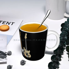 Last inn bildet i Galleri-visningsprogrammet, Guitars Ceramic Mugs Coffee Cups Milk Tea Mug Guitar Music Telecaster G Amd L Rampage Jerry Cantrell Alice In Chains C F

