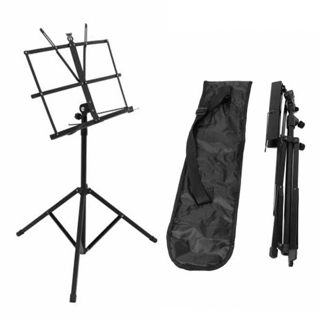 Guitar Folding Music Sheet Stand Portable Adjustable Lightweight Tripod Stand Aluminum Alloy Holder With Carry Bag For Violin