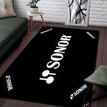 Last inn bildet i Galleri-visningsprogrammet, Drum Carpet For Living Room Drum kit Music instrument Large Area Rug Black Soft Carpet Home Decoration Bathmat Dropshipping
