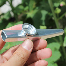 Last inn bildet i Galleri-visningsprogrammet, Metal Kazoo Lightweight Portable For Beginner Flute Instrument Music Lovers Woodwind Instrument Simple Design Lightweight
