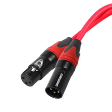 Last inn bildet i Galleri-visningsprogrammet, DREMAKE 3-Pin XLR Cable Microphone for Cannon Plug XLR Cable Guitar Cable Extension Mikrofon Cord for Pro Audio Power Amplifiers

