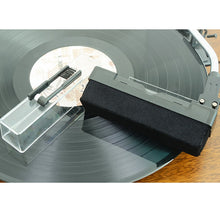 Last inn bildet i Galleri-visningsprogrammet, Combination Vinyl Brush Records Player Handle Carbon Fiber Brush Cleaning Brush Cleaning Turntables Phonograph Plastic Brushes
