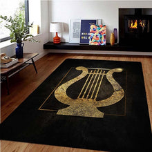 Last inn bildet i Galleri-visningsprogrammet, Music Carpet Practicing Room Rug Soft Area Rug large Musical instrument Carpet For Living Room Panio Carpet Home Decoration
