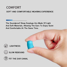 Last inn bildet i Galleri-visningsprogrammet, 30/60 pcs Earplugs Noise Reduction Protection Sound Insulation Foam Soft Sleep Cancelling Anti Bruit Earplug Sleeping Ear Plugs
