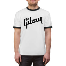 Last inn bildet i Galleri-visningsprogrammet, Mens Brand T-shirt Gibson Classic Logo Shirt Cool Gibson Lover Ringer Tees Funny Music Tees Streetwear Casual Tops
